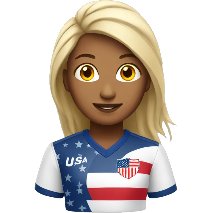 USA woman soccer emoji