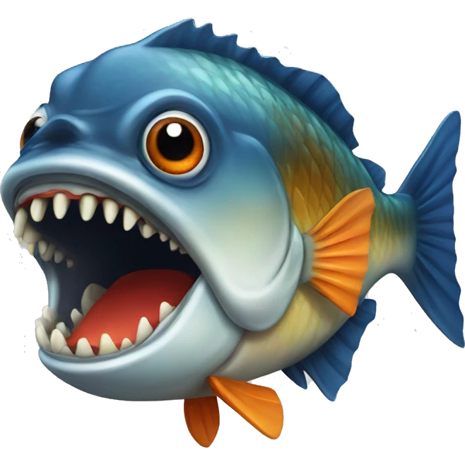 piranha emoji
