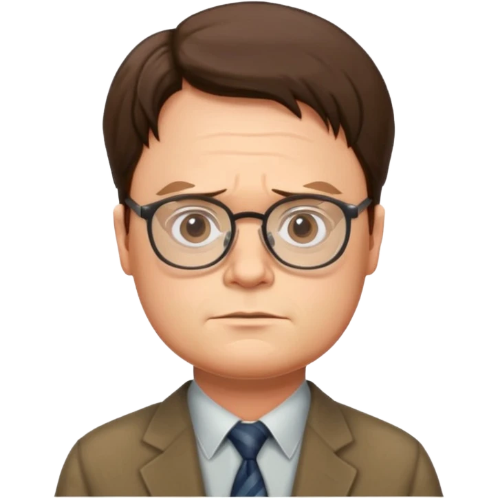 the office Dwight  emoji