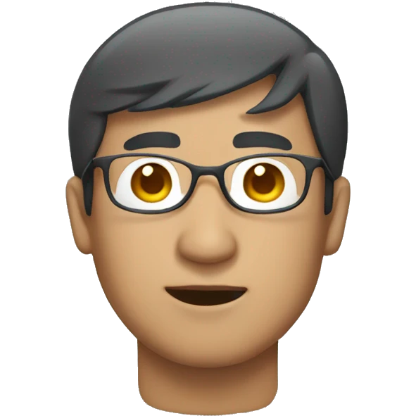 Asian man blind fold emoji