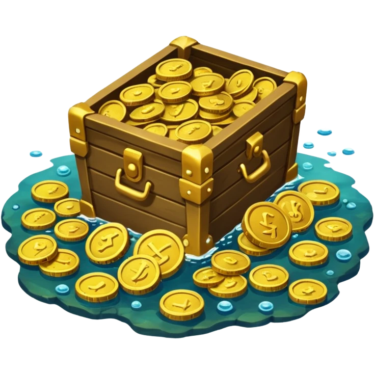 sunken treasure emoji