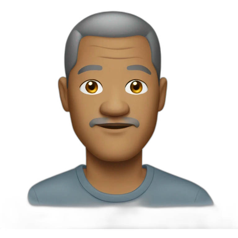 laurence-fishburne cartoon wearing shirt emoji