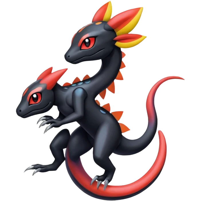 Meloetta-Salandit-Pokémon-Fakémon-fusion-hybrid-creature emoji