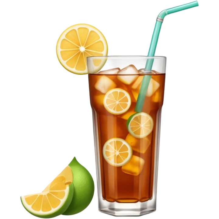 Iced tea wothout lemon emoji
