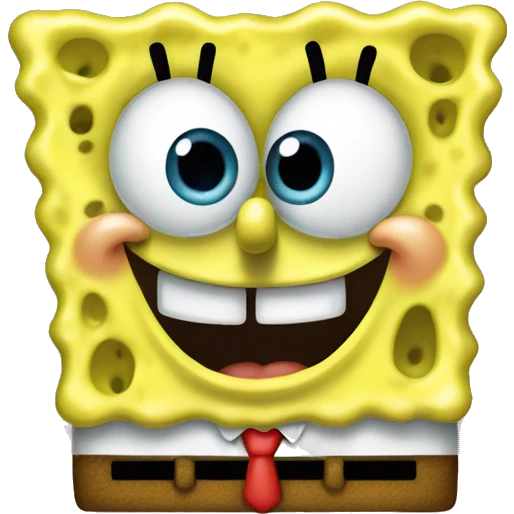 spongebob heart emoji