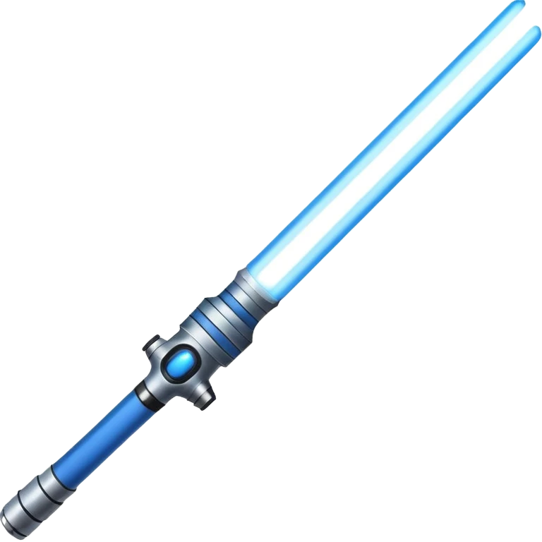 blue Lightsaber emoji