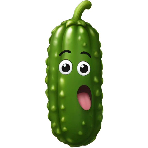 Pickle that’s pretty and cute and small  emoji