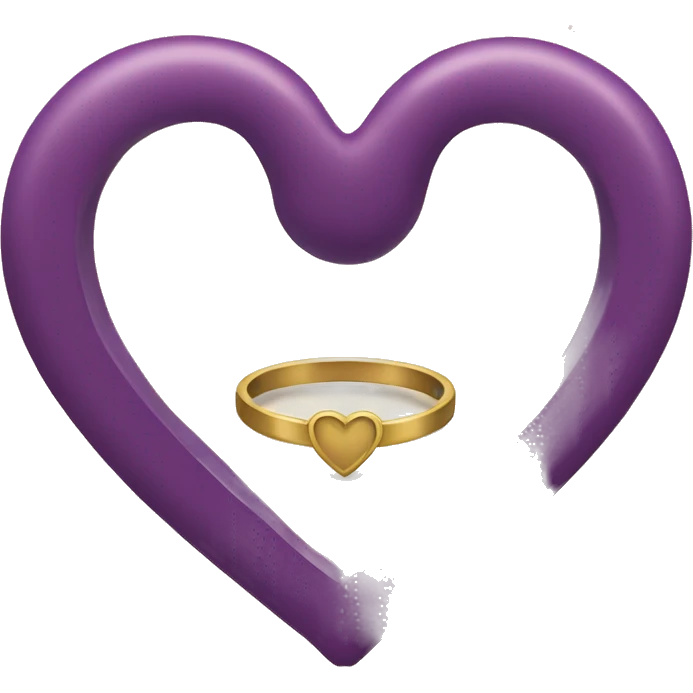 Heart with ring emoji