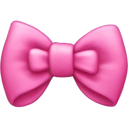 hello kitty bow pink  emoji