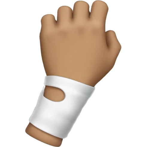 Broken arm emoji