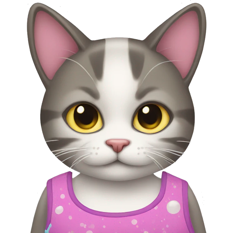 cat in bathing suit emoji