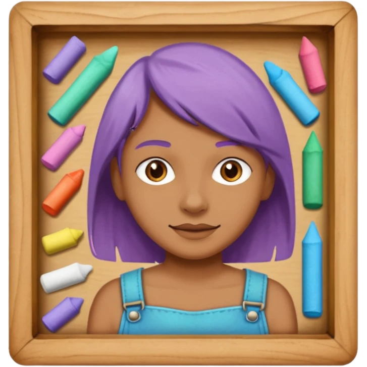 Street Chalk Drawer emoji