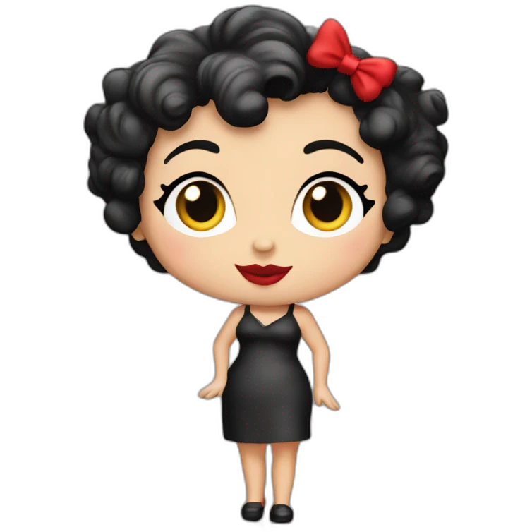 Betty boop emoji