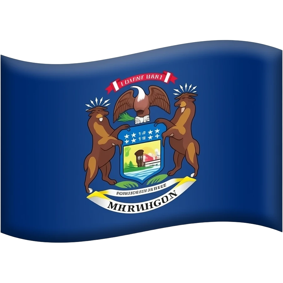 michigan flag emoji