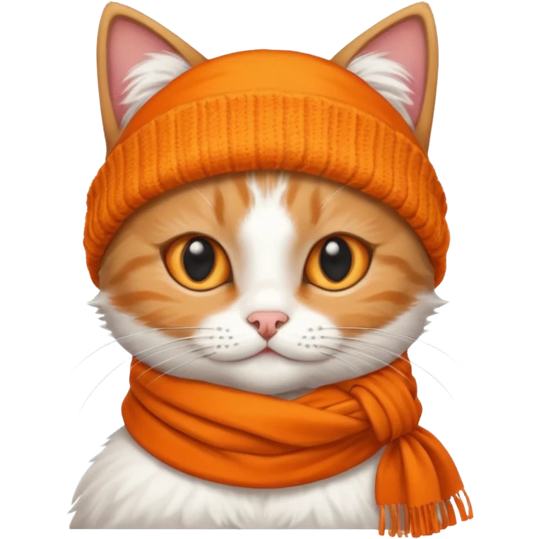 Un chat qui skie emoji