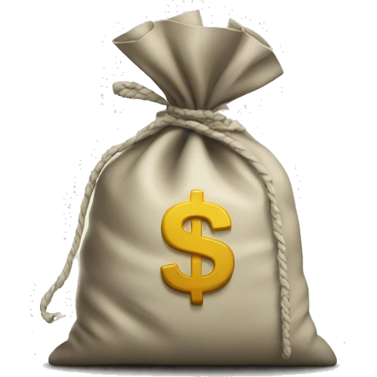 bags of cash explodi emoji