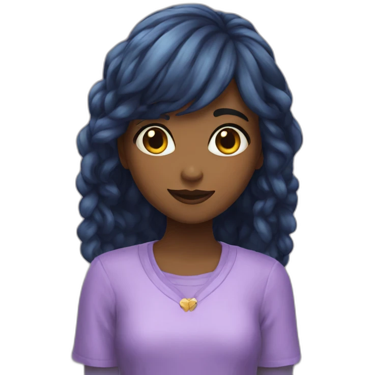 Luna girl emoji