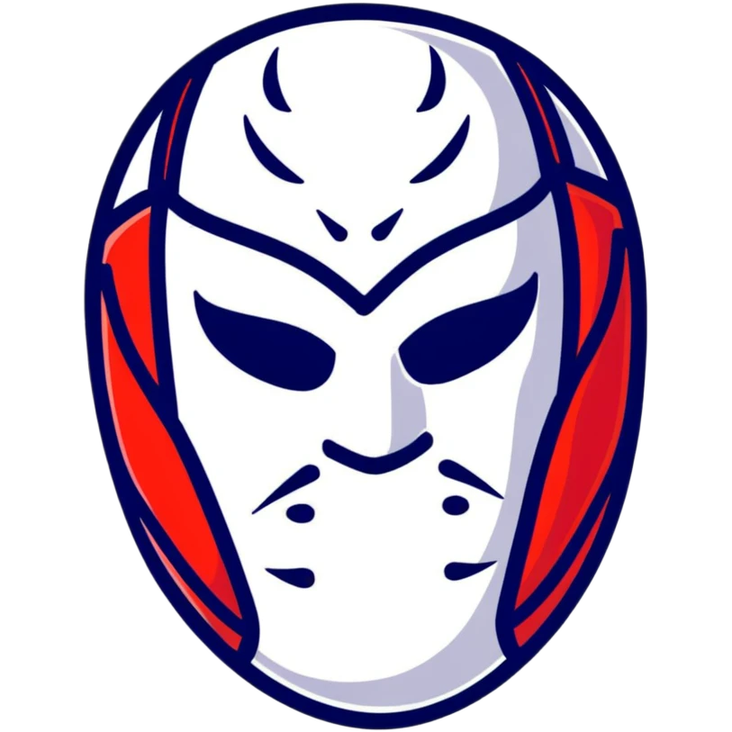 luchador mask in Milwaukee Bucks basketball team colors emoji
