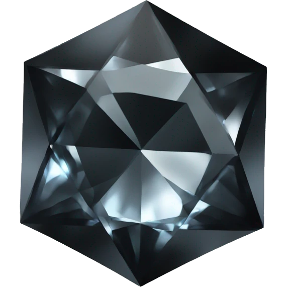 Black diamond emoji