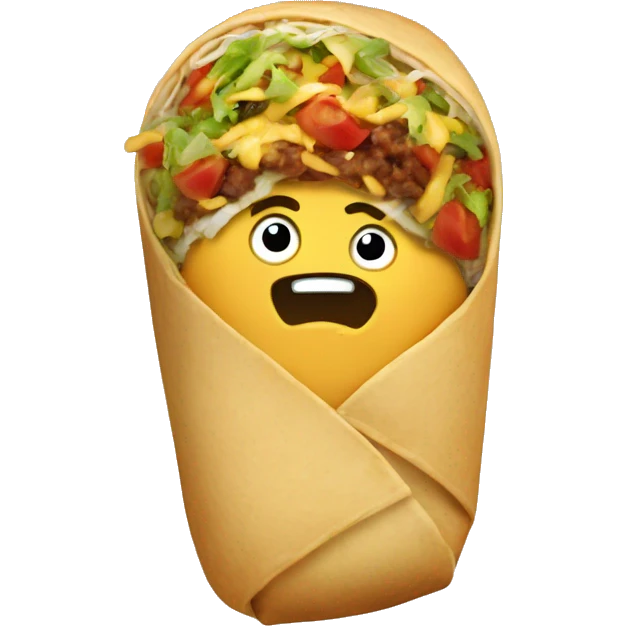 Big burrito emoji