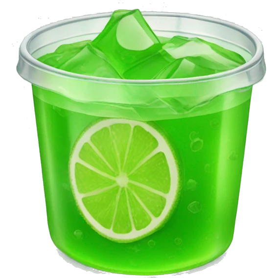 lime jell-o emoji
