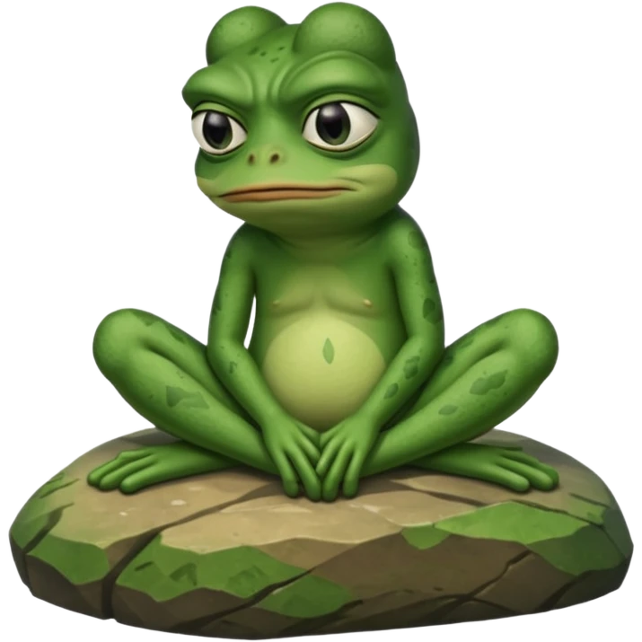 pepe feelsbadman rock emoji