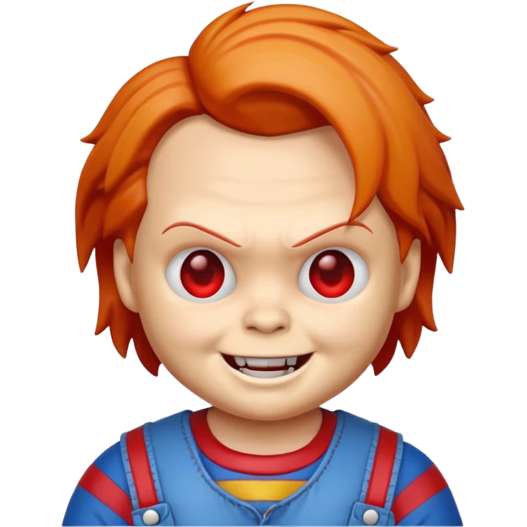 Un emojin de chuky emoji