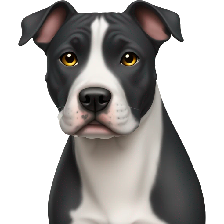 Amstaff black emoji