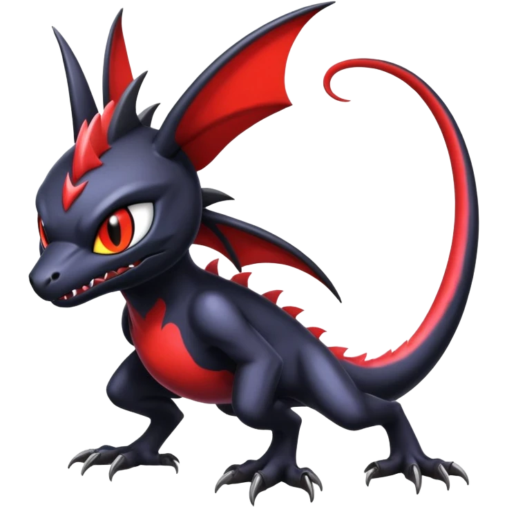 Shiny Epic Badass Evil Noibat-Salandit-Darkrai-Litten-Hybrid emoji