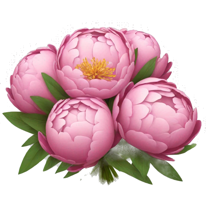 peony bouquet emoji