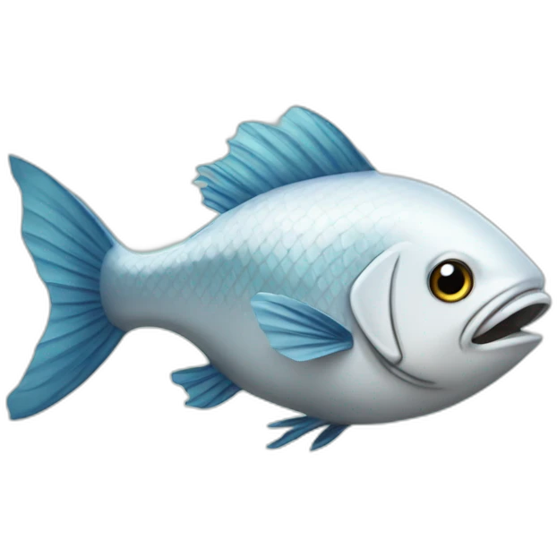 fish with salt emoji