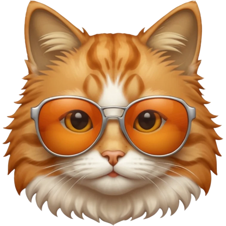 Cat wearing sunglasses emoji