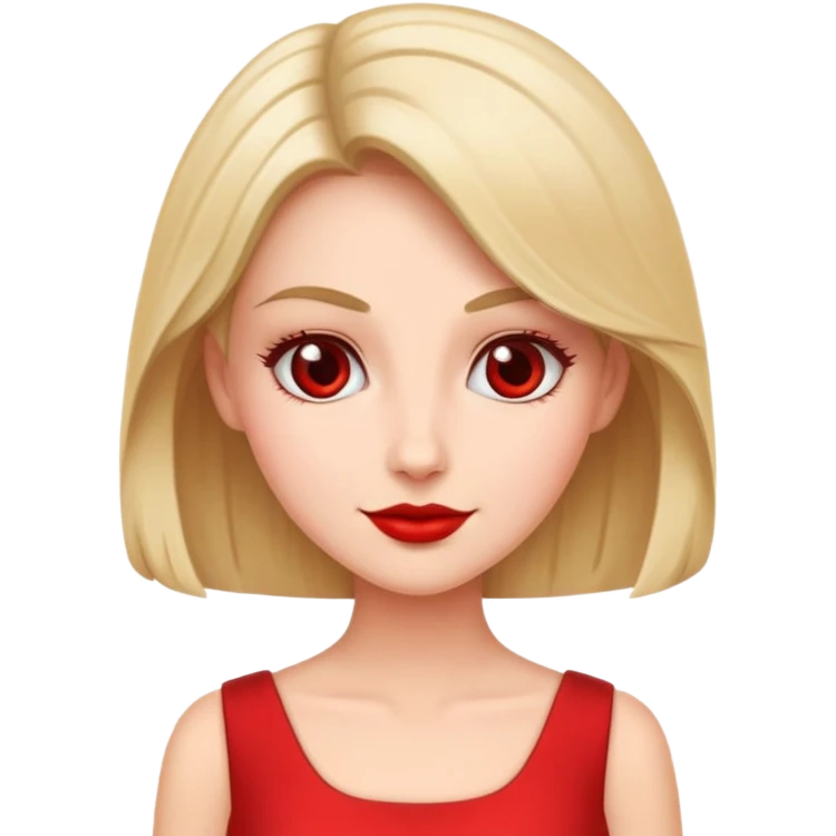 Flirty secretary in dress emoji
