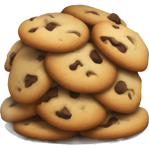 Realistic cookie jar emoji