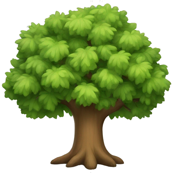 oak tree emoji