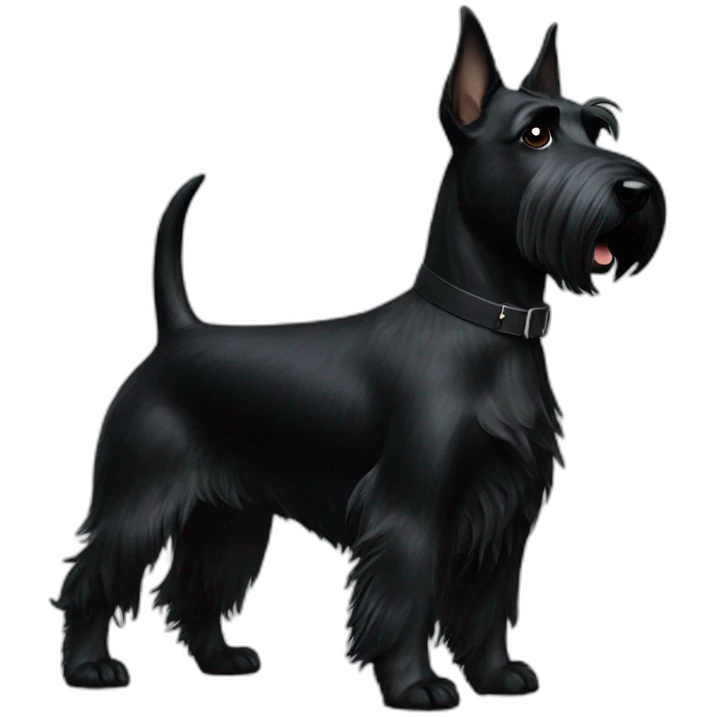 scottish-terrier-dog-black-walk-blackeyes emoji