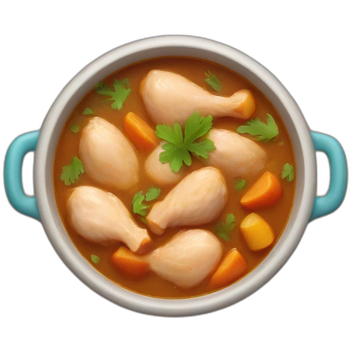 Chicken stew emoji
