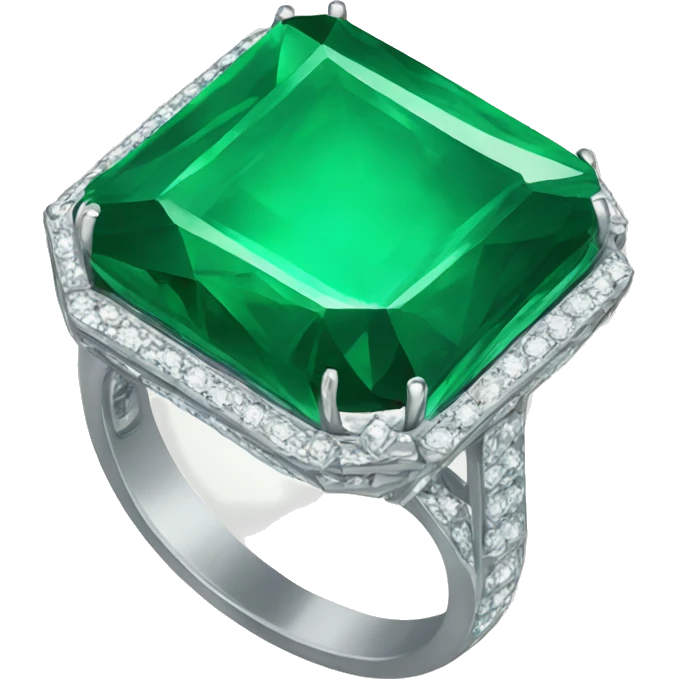 EMERALD RING emoji