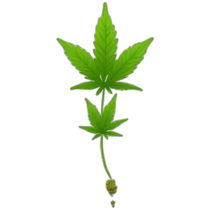 weed joint emoji