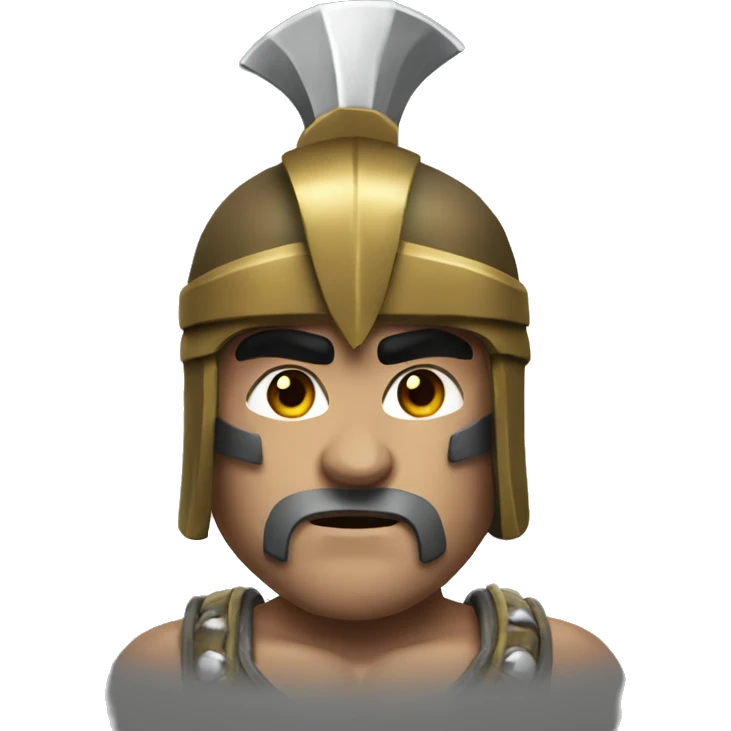 Spartan muscular  emoji