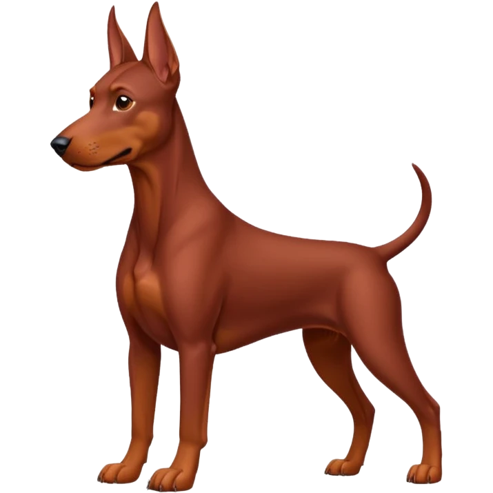 Red Doberman  emoji