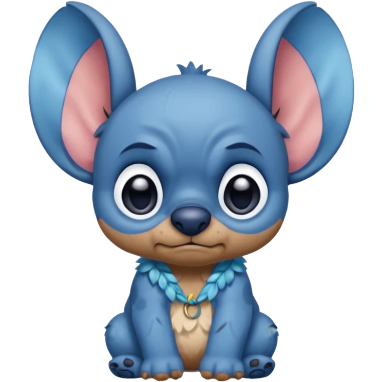 stitch from lilo and stich cranky emoji