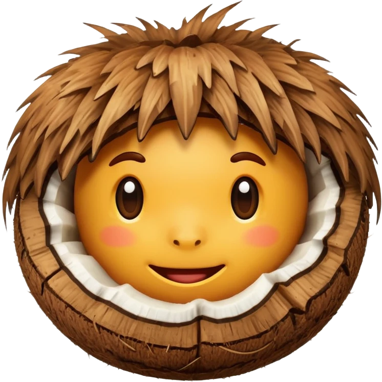 Coconut emoji