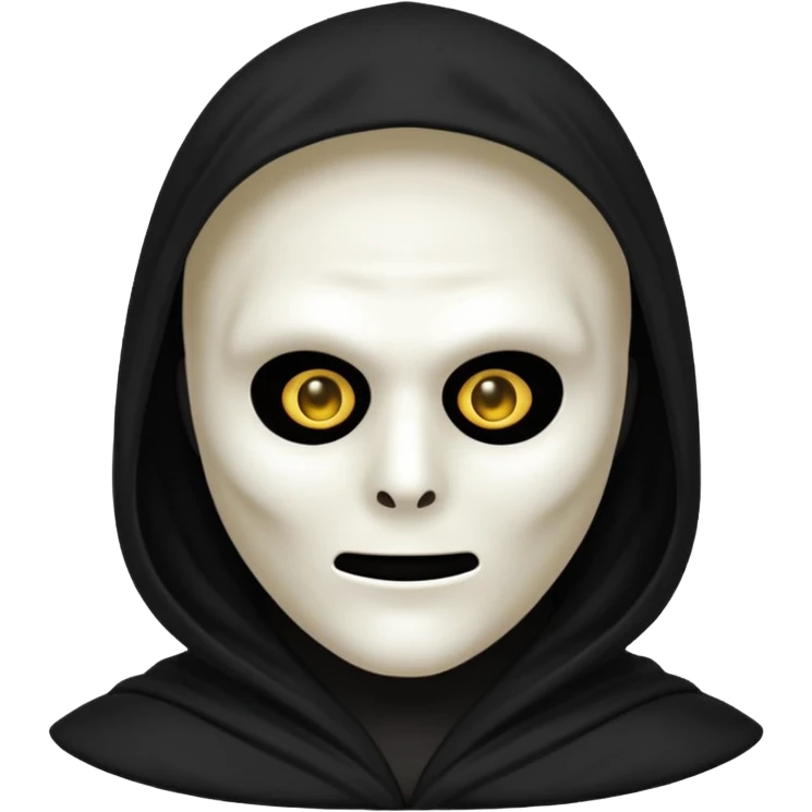 Ghost face emoji
