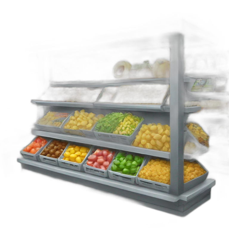 Game-set supermarket structure emoji