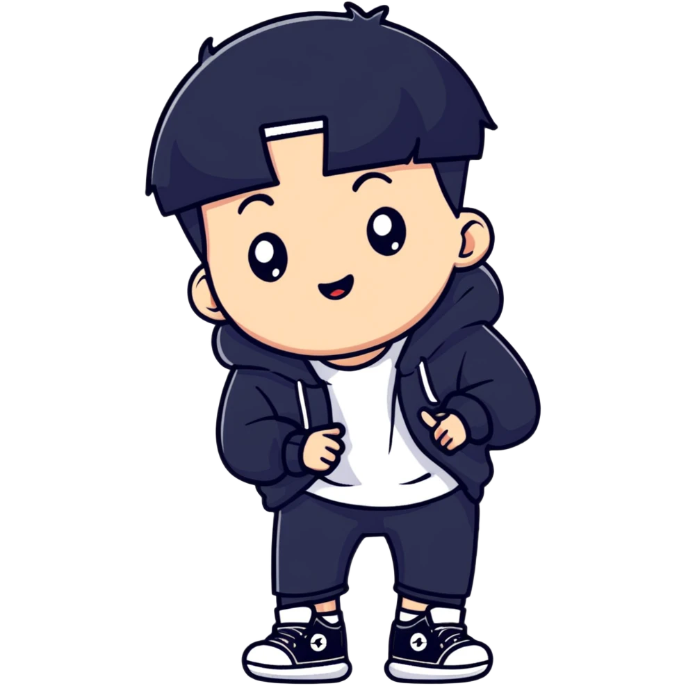 Changbin from Stray Kids, rapper emoji