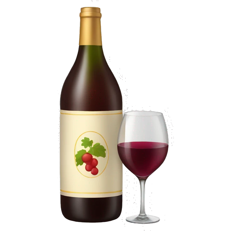 A Belgian Wine Bottle emoji