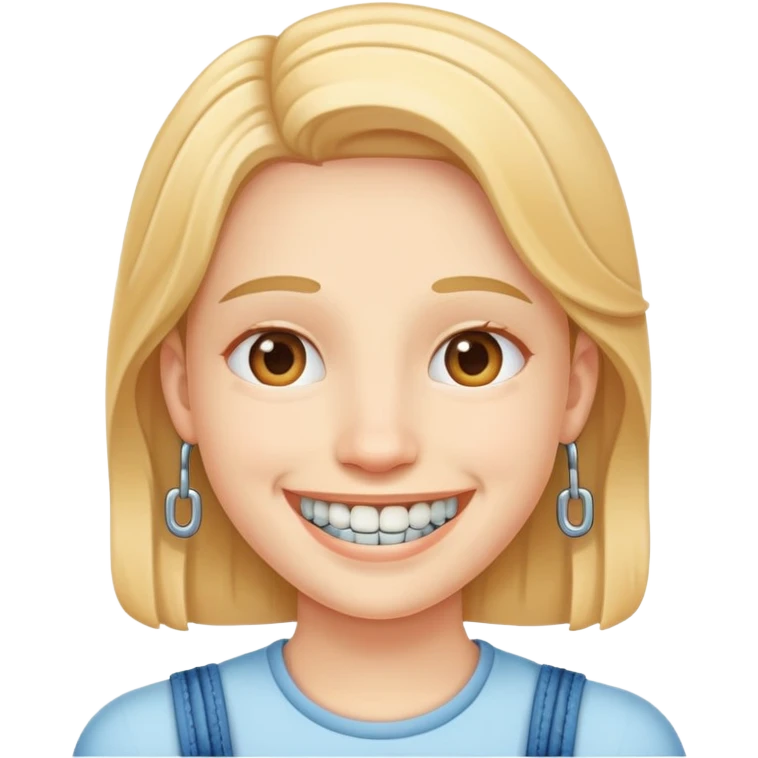 smile with braces emoji