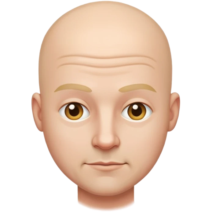 Лысый мужик emoji