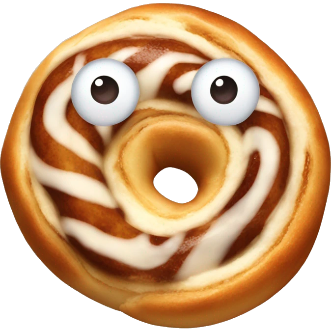 Large cinnamon roll emoji